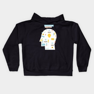 education infographic Kids Hoodie